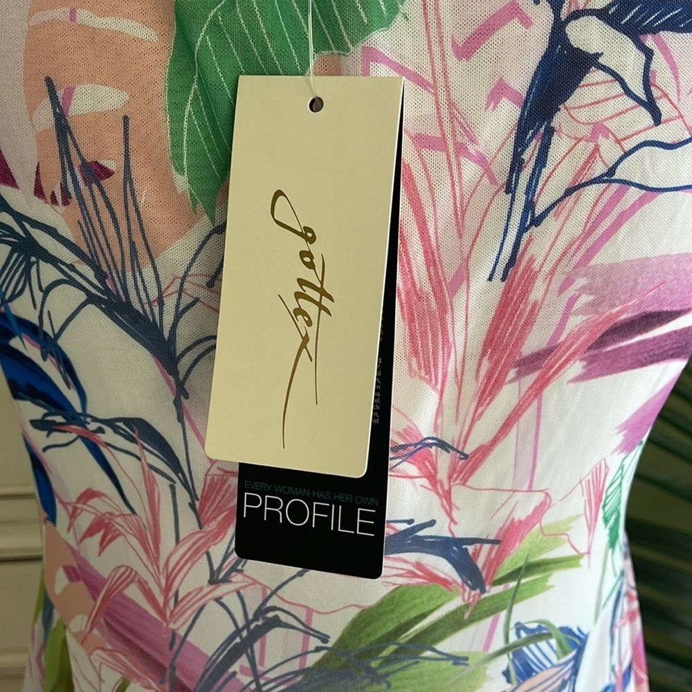 Gottex Profile Swimsuit Multi Color Cover up size M - Picture 3 of 7